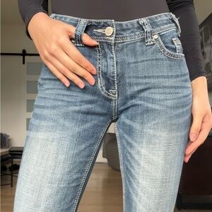Rock and Roll Denim 26” long bootcut jeans